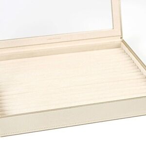 WOLF Medium Ring Box with Window and LusterLoc